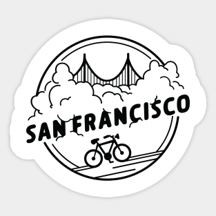 Bike San Francisco Sticker